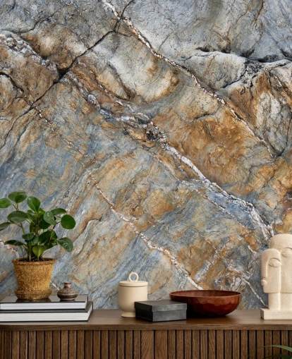 graues und braunes Wandbild mit benutzerdefinierter Oberflächenstruktur namens Terrascape von Petra Meikle de Vlas graues und braunes Wandbild mit benutzerdefinierter Oberflächenstruktur namens Terrascape von Petra Meikle de Vlas