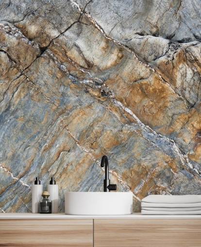 grey and brown custom surface texture mural called Terrascape by Petra Meikle de Vlas grey and brown custom surface texture mural called Terrascape by Petra Meikle de Vlas