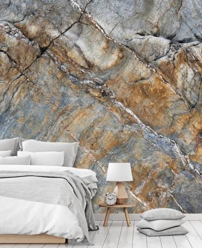 gray and brown custom surface texture mural called Terrascape by Petra Meikle de Vlas gray and brown custom surface texture mural called Terrascape by Petra Meikle de Vlas