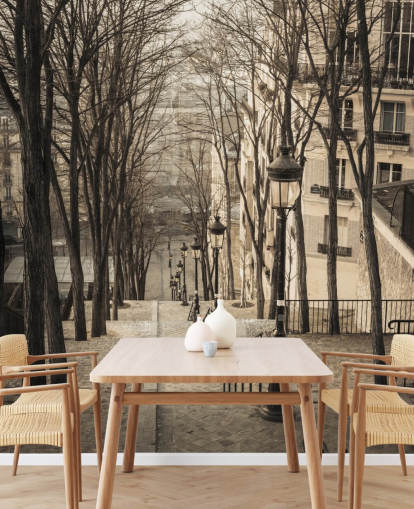 tilpassbart paris veggmaleri kalt Montmartre Staircase fra Assaf Frank for soverom og hjemmekontorer tilpassbart paris veggmaleri kalt Montmartre Staircase fra Assaf Frank for soverom og hjemmekontorer