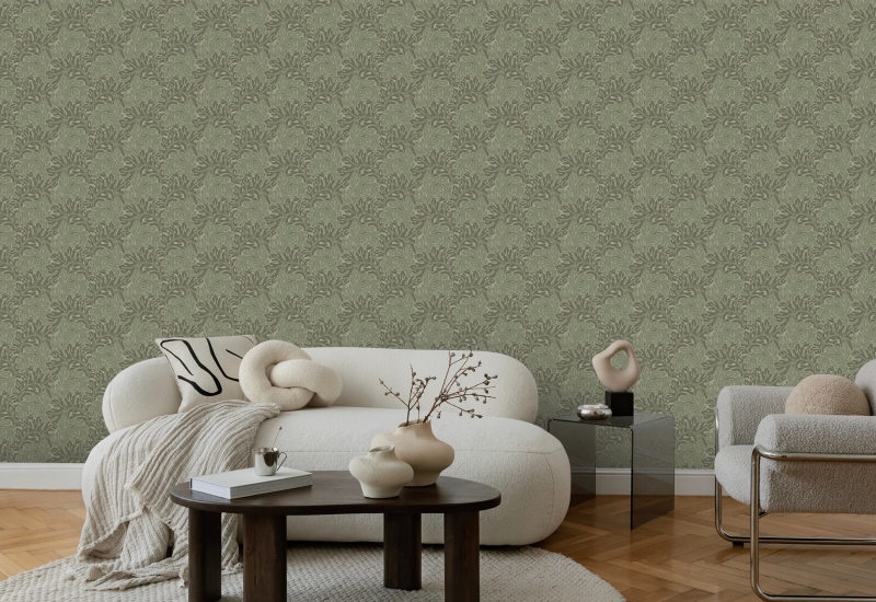 Terre d'acanthe Papier peint Nature
