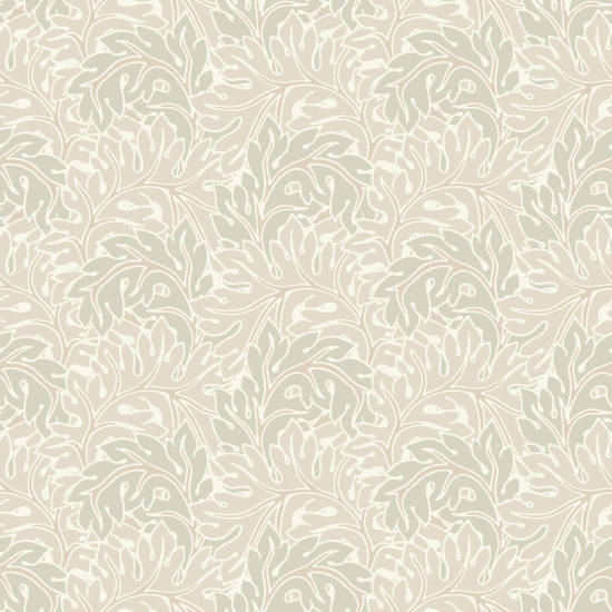 Acanthus Neutral Botanical Wallpaper