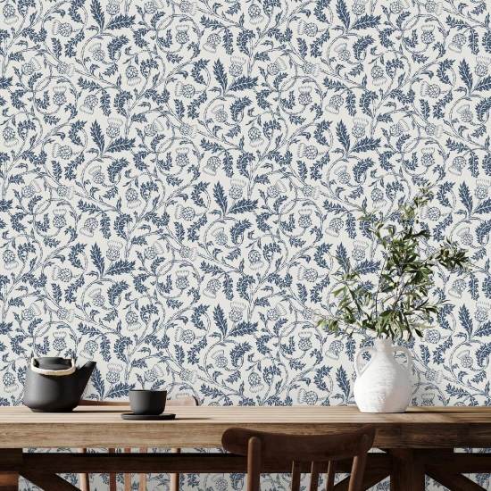 Het distelmaanlicht van Catriona Botanisch behang