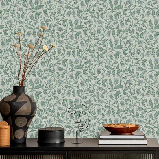 Catriona’s Thistle Spring Awakening Thistle Wallpaper