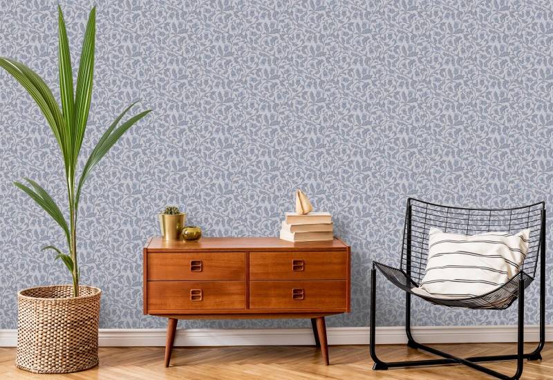 Catrionas Distel Violet Dusk Distel-Tapete