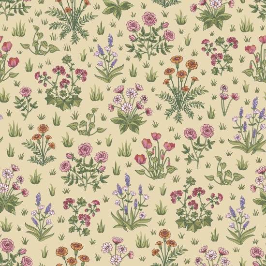 Country Garden Spring Bloom Havetapet