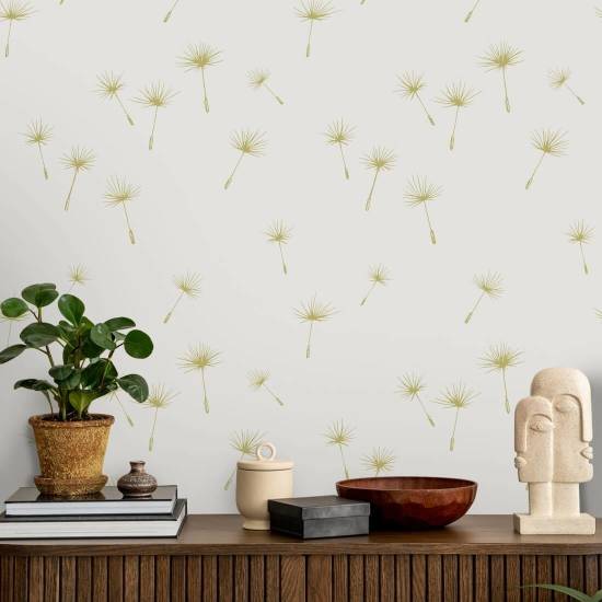 Paardebloemzaden Lente Natuurbehang