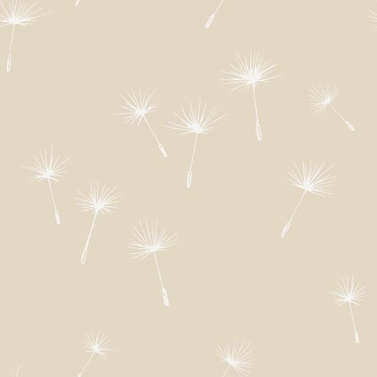 Dandelion Seeds Autumn Floral Wallpaper