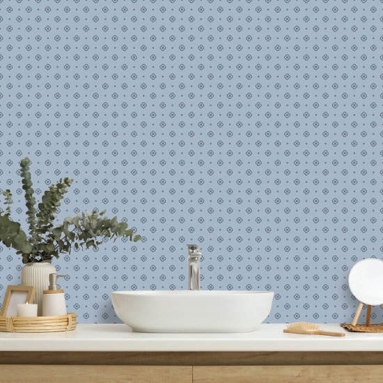 Foulard Sky Blue Classic Blue Wallpaper