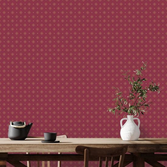 Foulard Scarlet Punainen kukka taustakuva