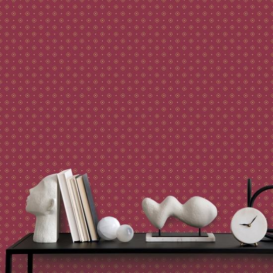 Halstuch Scarlet Rote Blumentapete