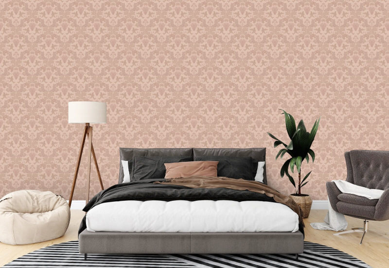 Viinirypäleen Damaskin marja Vaaleanpunainen Damask Taustakuva