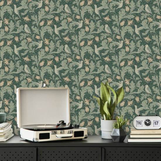 Hummingbird Breeze Carta da parati con uccelli