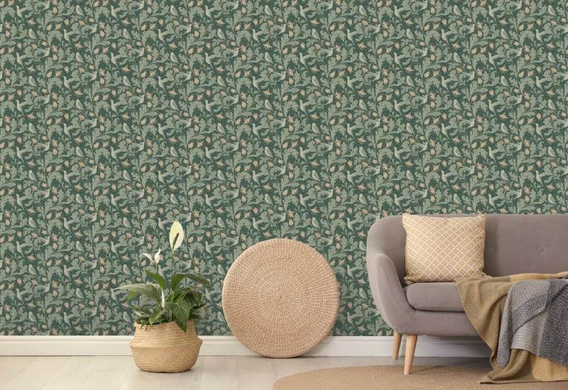 Hummingbird Breeze Fugl tapet