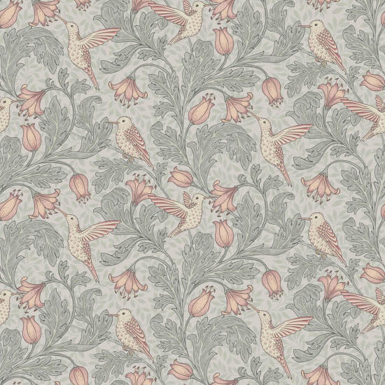 Hummingbird Wisp Carta da parati con uccelli