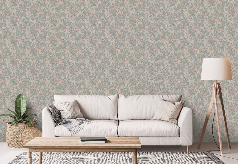 Hummingbird Wisp Carta da parati con uccelli
