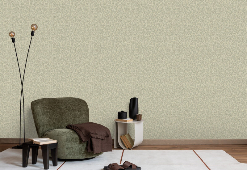 Laurel Linen Nature Wallpaper
