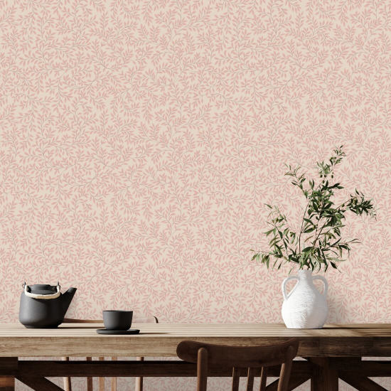Laurel Pink Baum-Tapete