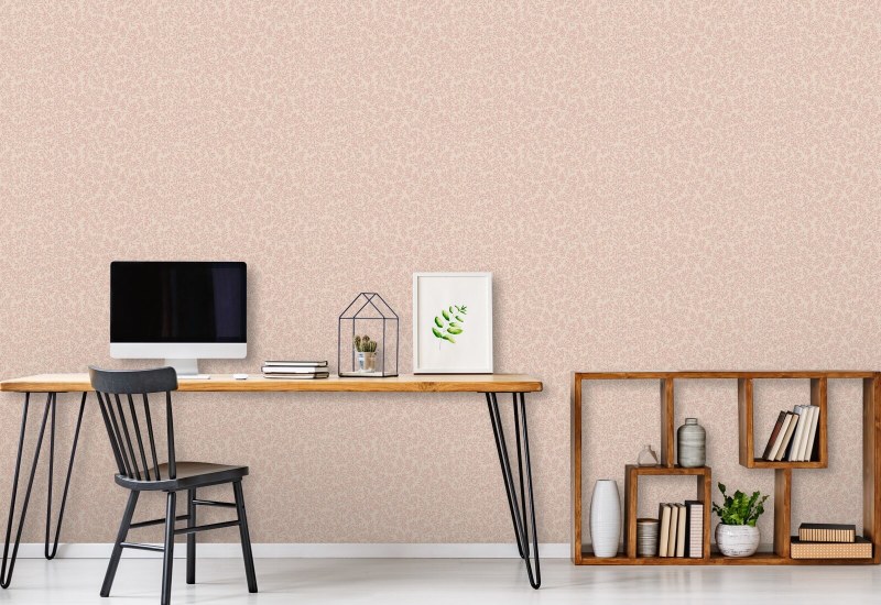 Laurel Pink Baum-Tapete