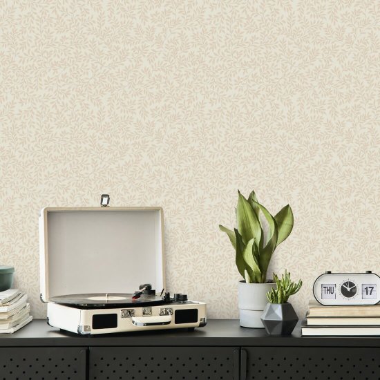 Laurel Fall Botanical Wallpaper