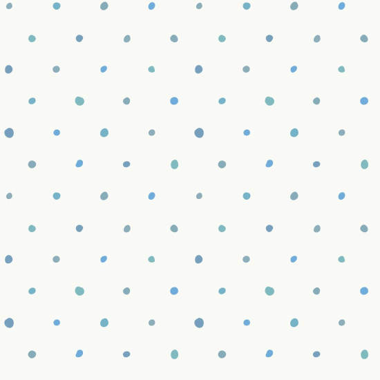 Økologisk Polka Ocean Polka Dot Bakgrunn