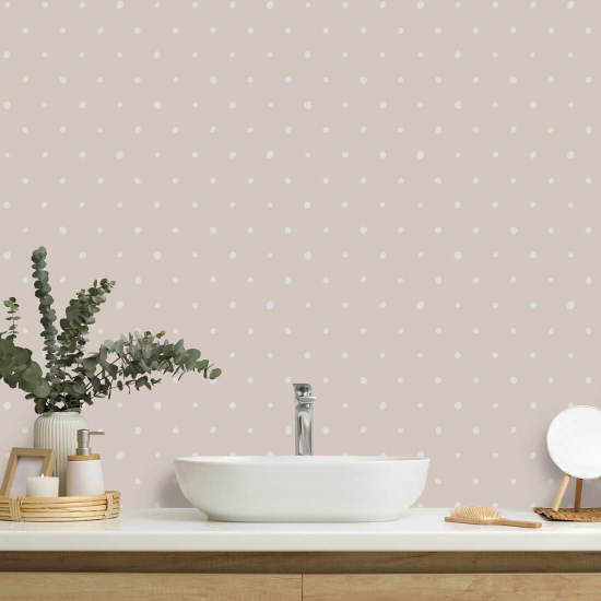 Ekologisk Polka Neutral Spot Bakgrund