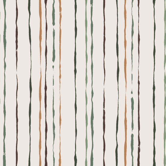 Organic Stripe Jungle Streifen-Tapete