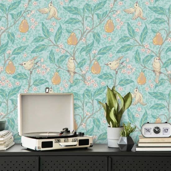 Perenboomgaard Vogelbehang