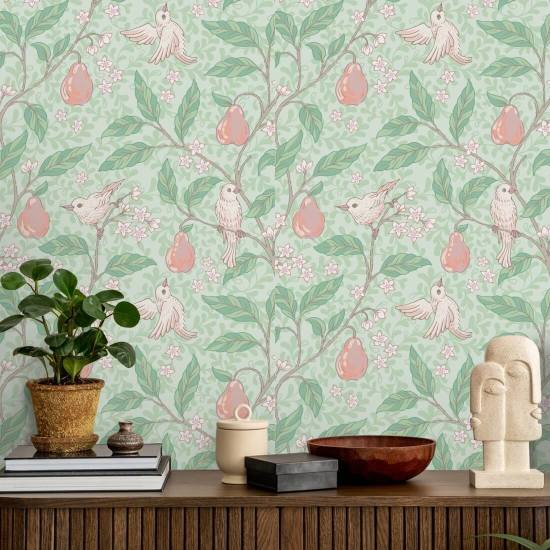 Päronträdblad Natur Bakgrund