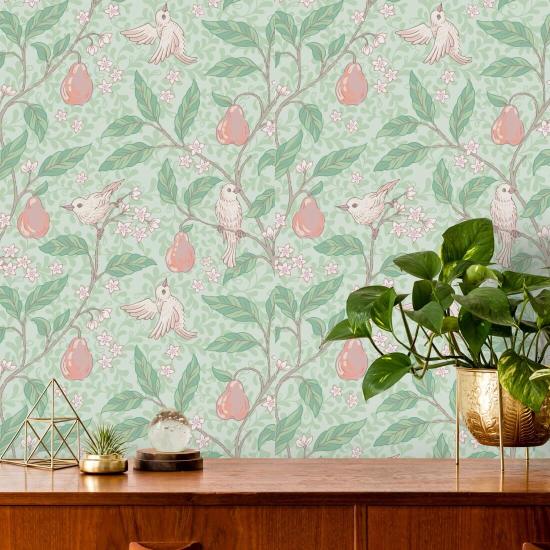 Pétale de poirier Papier peint Nature