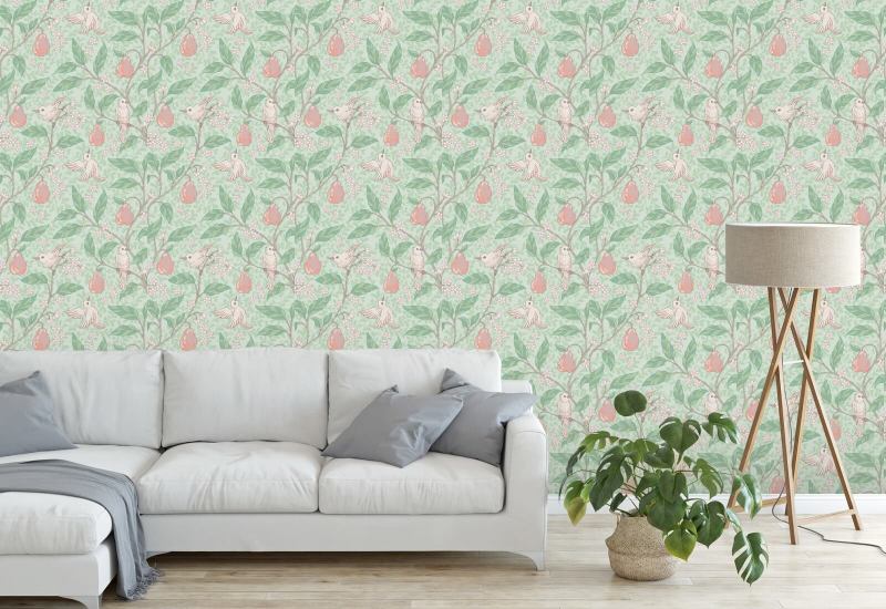 Perenboomblaadje Natuurbehang