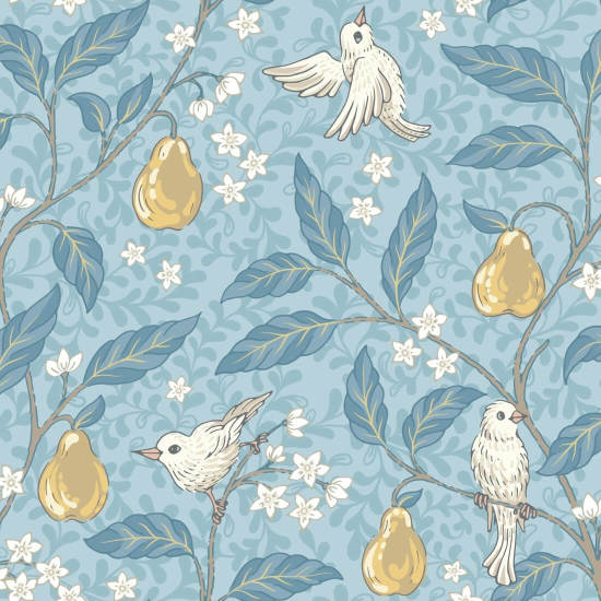 Birnbaum-Goldrute Garten-Tapete