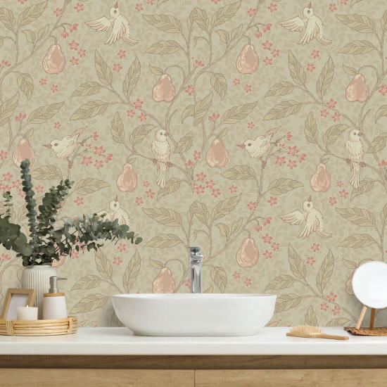 Pear Tree Blossom Nature Wallpaper