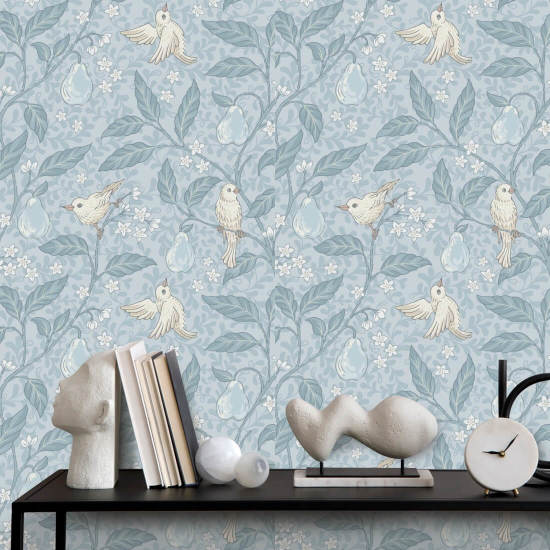 Pear Tree Blues Papier peint de jardin