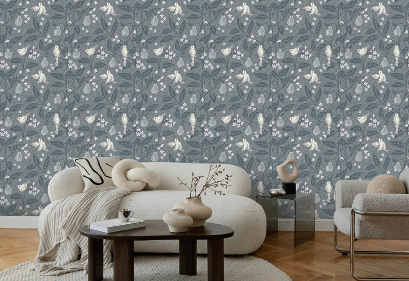 Pear Tree Evening Tree Wallpaper