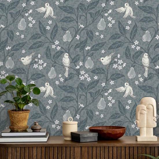 Pæretræaften Træ tapet