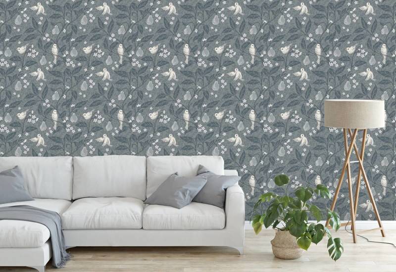 Pear Tree Evening Tree Wallpaper