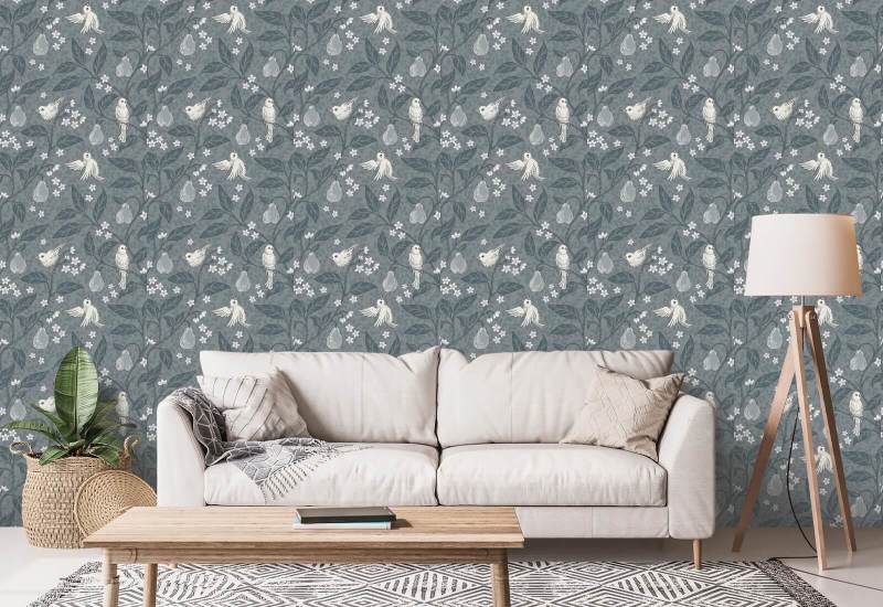 Pear Tree Evening Tree Wallpaper