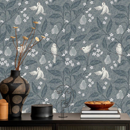 Pear Tree Evening Tree Wallpaper