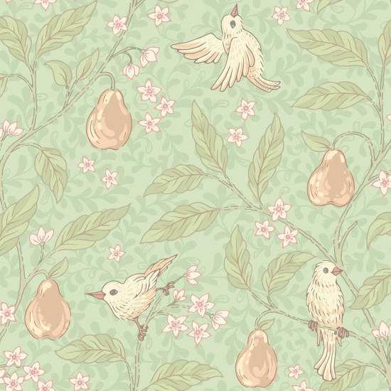 Pear Tree Canopy Nature Wallpaper