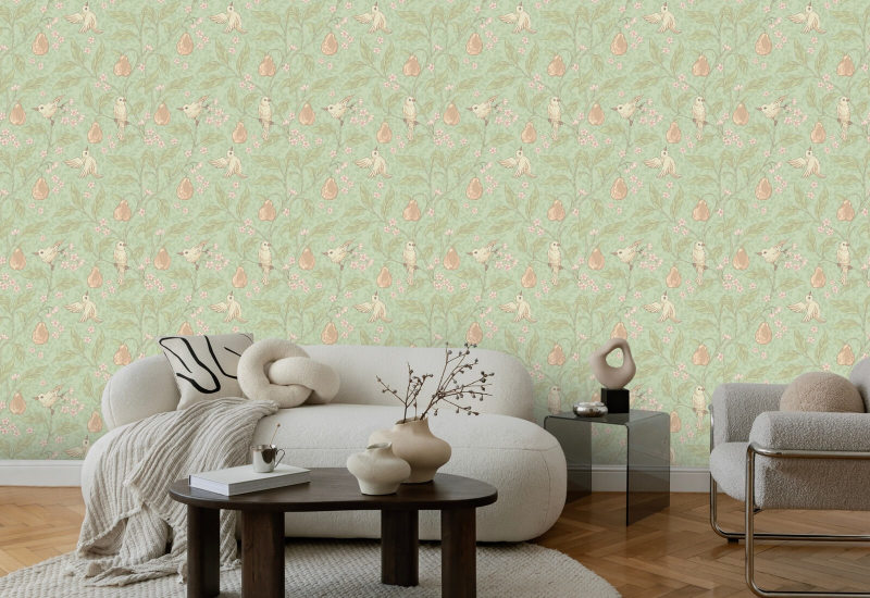 Canopée de poirier Papier peint Nature