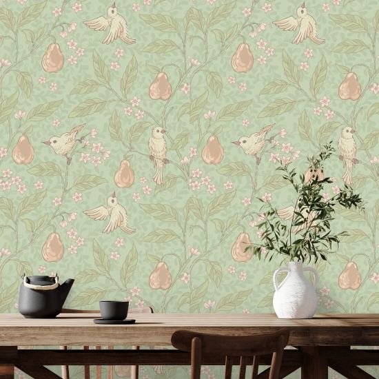 Canopée de poirier Papier peint Nature