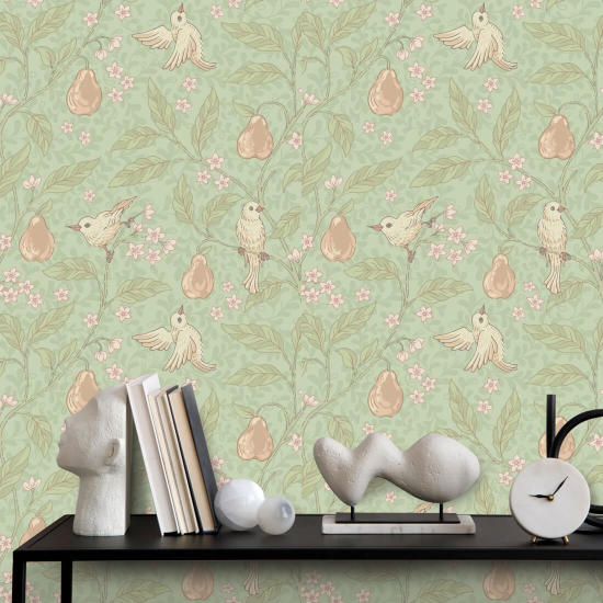 Pear Tree Canopy Nature Wallpaper