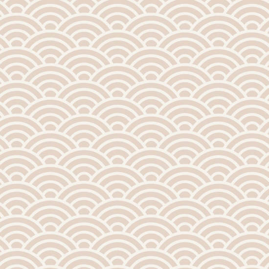 Rainbow Scallop Neutral Fondo de pantalla geométrico