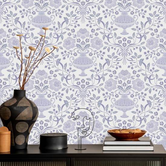 Bånd Damask Vinter Damask Bakgrunn