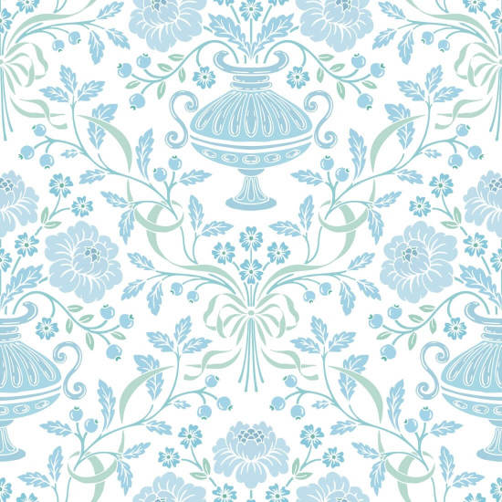 Ruban Damask City Papier peint Ruban