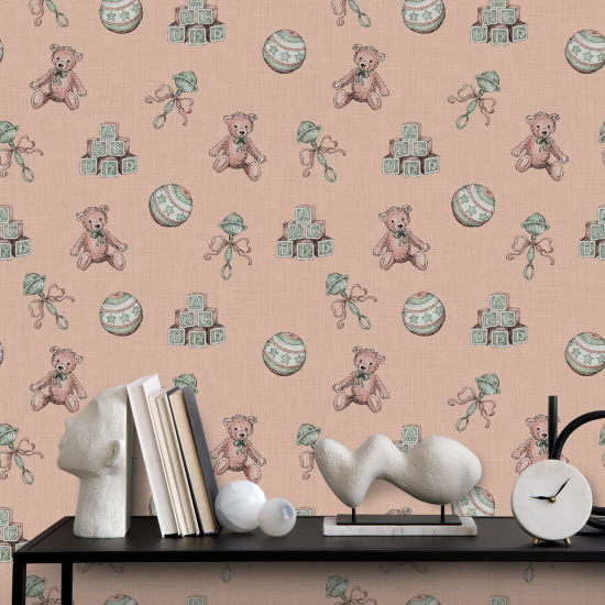 Vintage legetøj Blossom Baby Baggrund