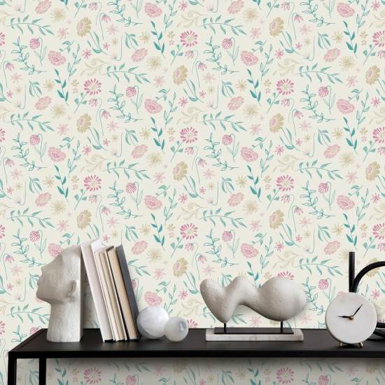 Allover Chrysanthemum Spring Chrysanthemum Wallpaper