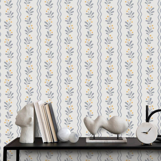 Berry Spring Wildwood Papier peint floral