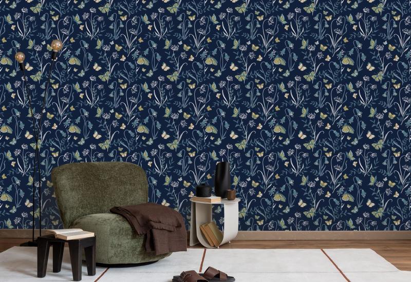 Perhospuutarhan hämärä Kukka taustakuva